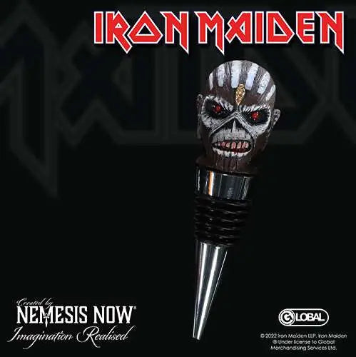 IRON MAIDEN BOOK OF SOULS  BOTTLE STOPP