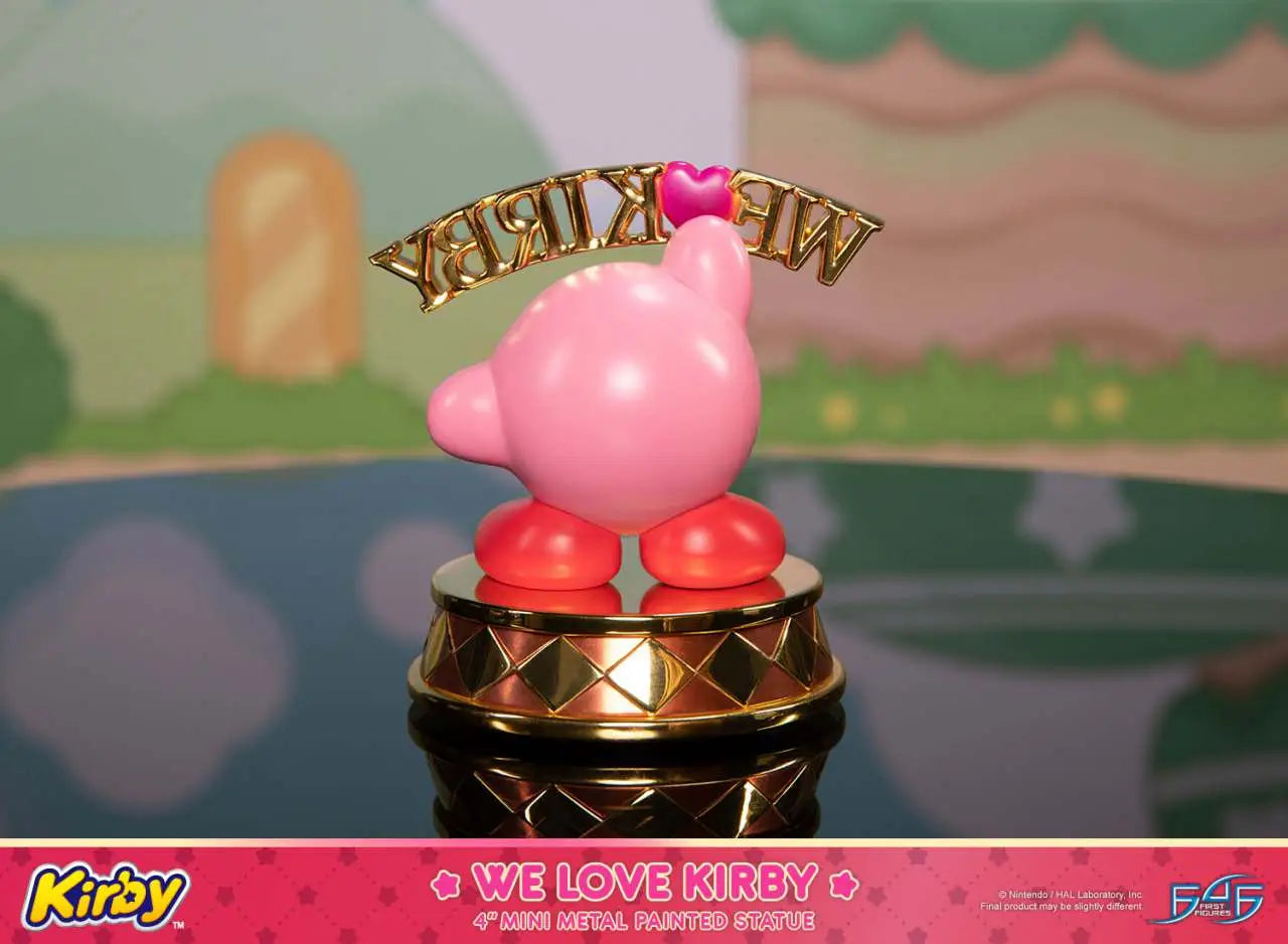 WE LOVE KIRBY METAL STATUE