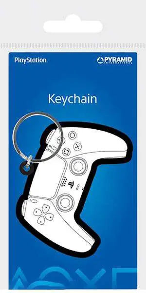 PLAYSTATION CONTROLLER RUBBER KEYCHAIN