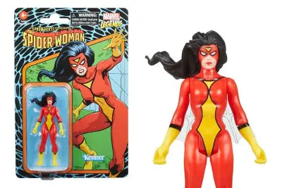 MARVEL LEGENDS RETRO SPIDER-WOMAN AF