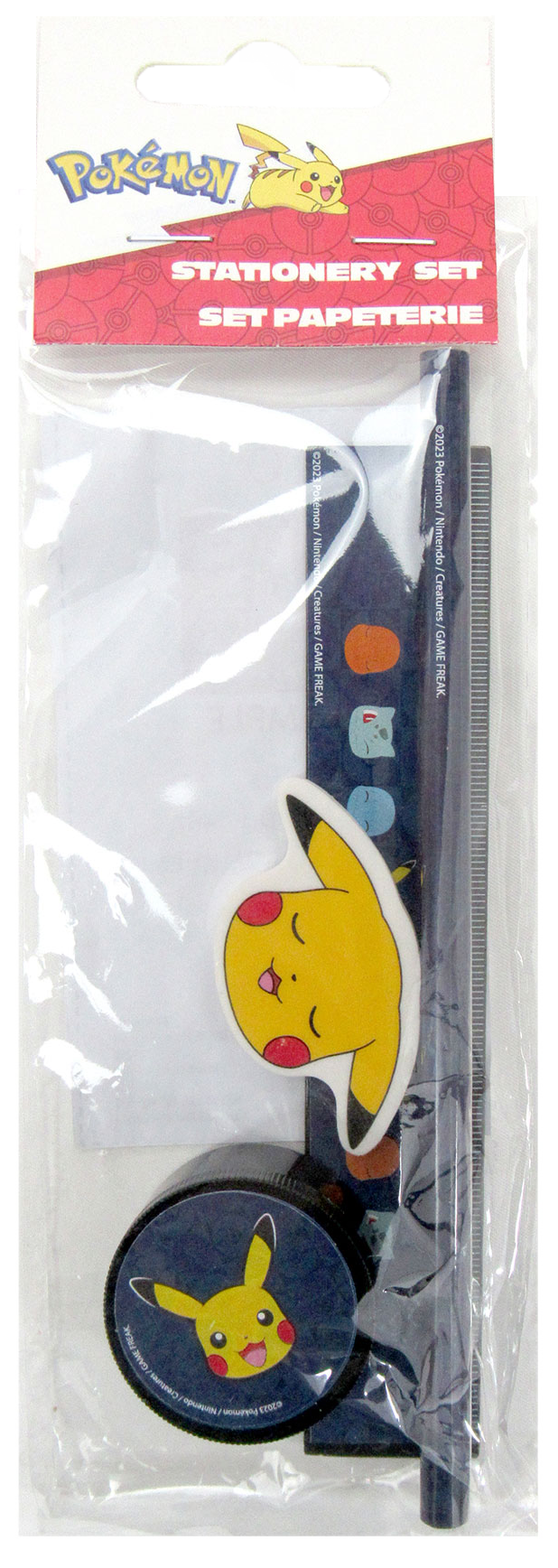 POKEMON - Starter - Stationery Set - 4pc.