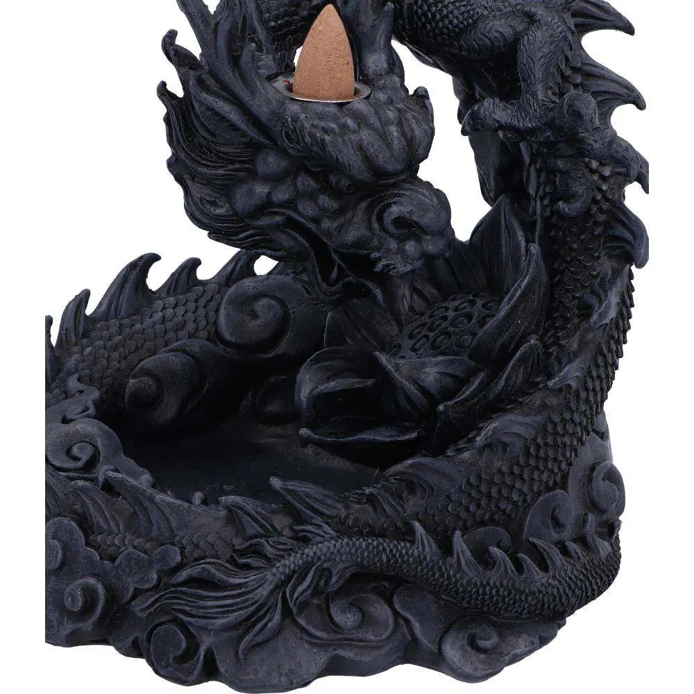 ASIAN DRAGON BACKFLOW INCENSE BURNER