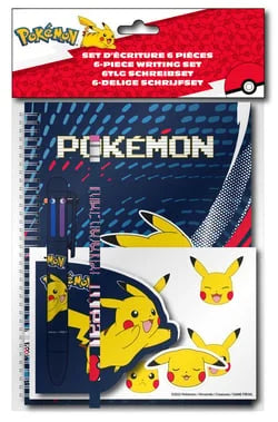 POKEMON - Pikachu - Writting Set - 6pc.