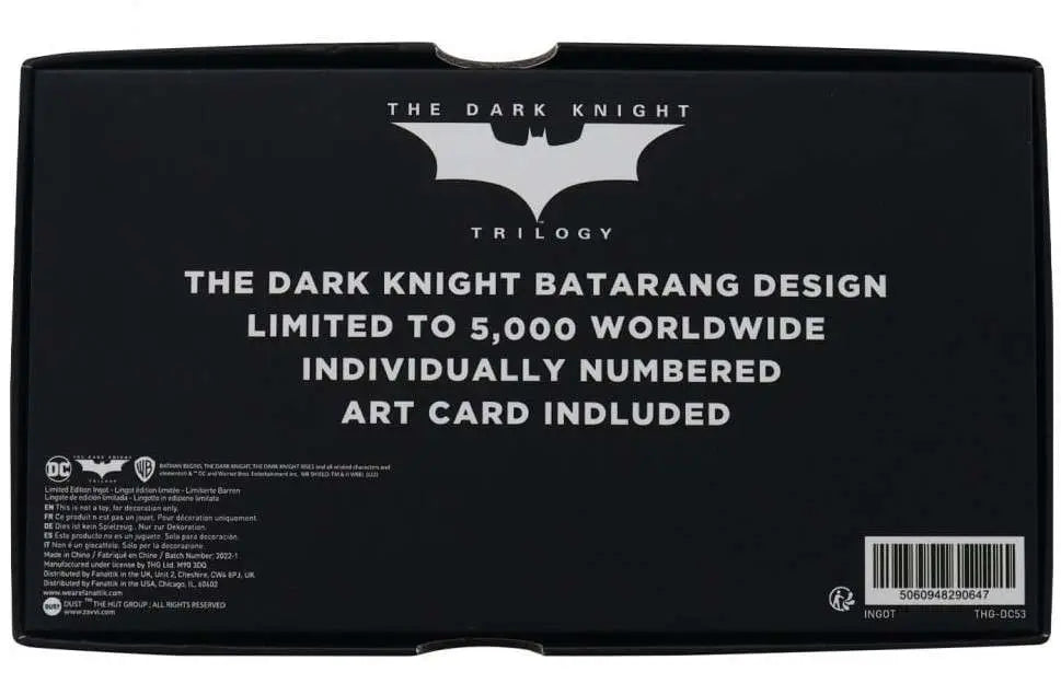 THE DARK KNIGHT REPLICA BATARANG