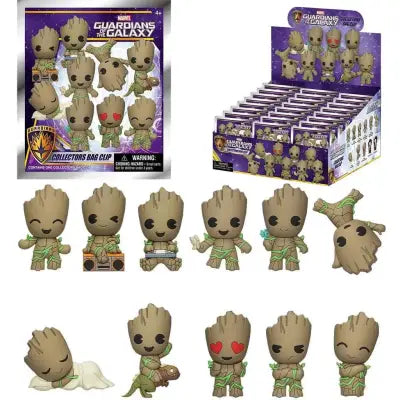 GROOT BAG CLIP BLIND BOX DISPLAY (24)