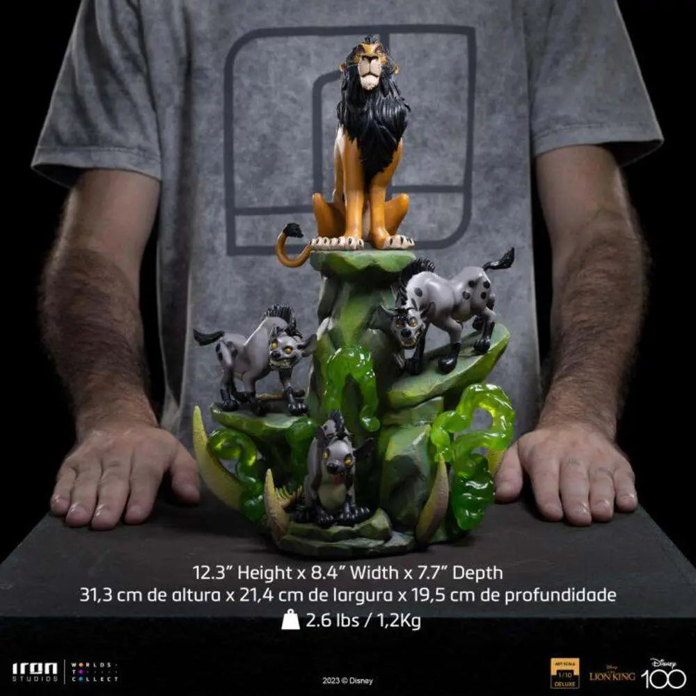 Lion King Scar Deluxe 1/10 statue