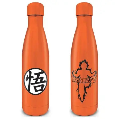 DRAGON BALL Z GOKU KANJI METAL DRINK BOTTLE