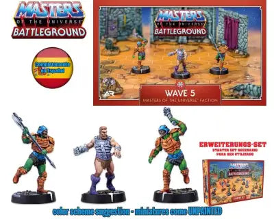 MotU:Battleground - Wave 5 - Masters of the Universe Faction - Edición Española