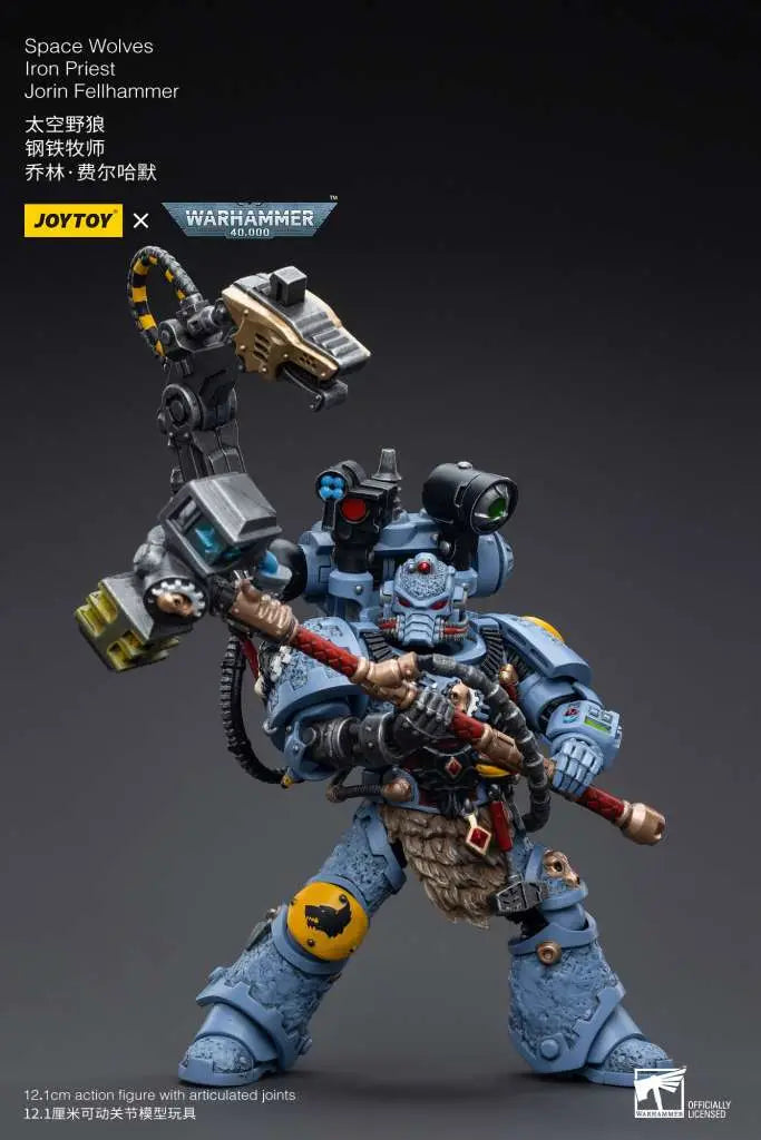 WH40K SPACE WOLVES IRON PRIEST JORIN FELLHAMMER