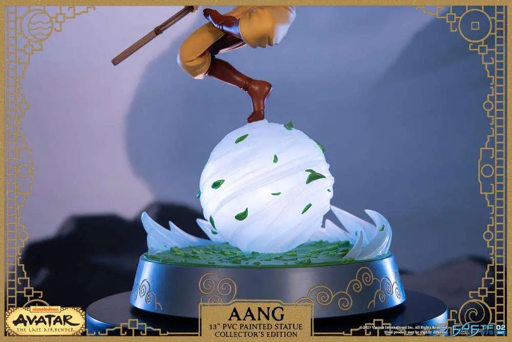 AVATAR THE LAST AIRBENDER AANG 11 PVC COLLECTOR EDITION PAINTED STATUE