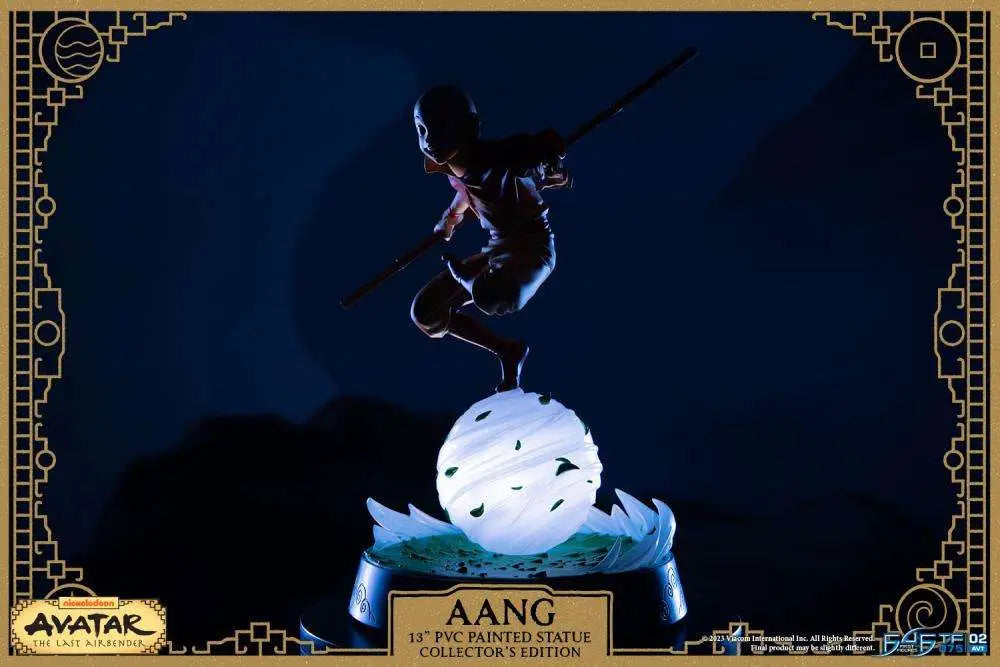 AVATAR THE LAST AIRBENDER AANG 11 PVC COLLECTOR EDITION PAINTED STATUE