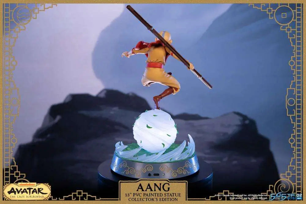 AVATAR THE LAST AIRBENDER AANG 11 PVC COLLECTOR EDITION PAINTED STATUE
