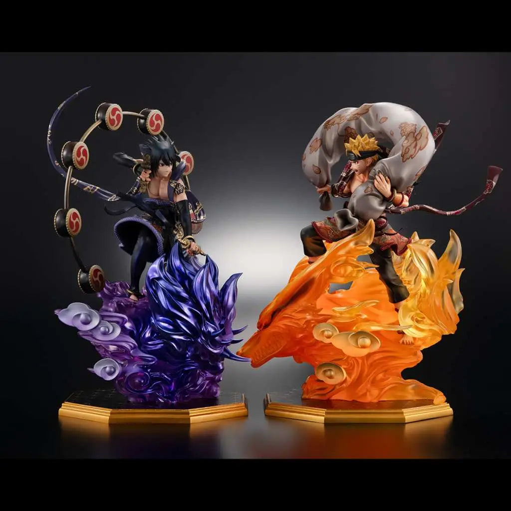 NARUTO SHIPP SASUKE THUNDER GOD GEM STATUE