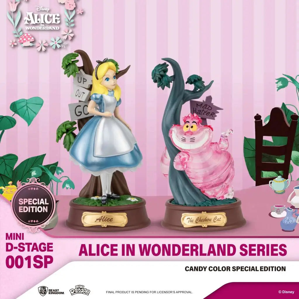 MINI D-STAGE ALICE IN WONDERLAND CANDY COLOR EXCL 2-PK