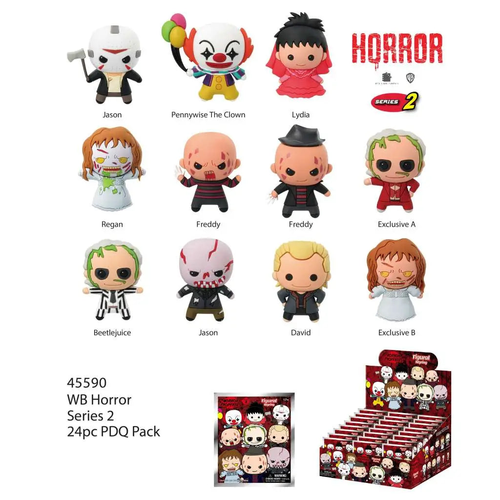 HORROR S2 BAG CLIP BLIND BOX DISPLAY (24)