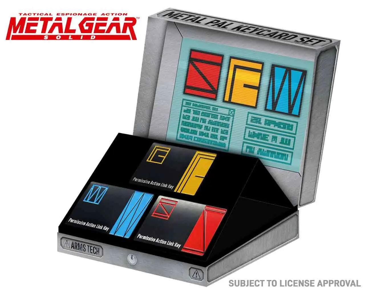 Metal Gear Solid Limited Edition Set of 3 key cards