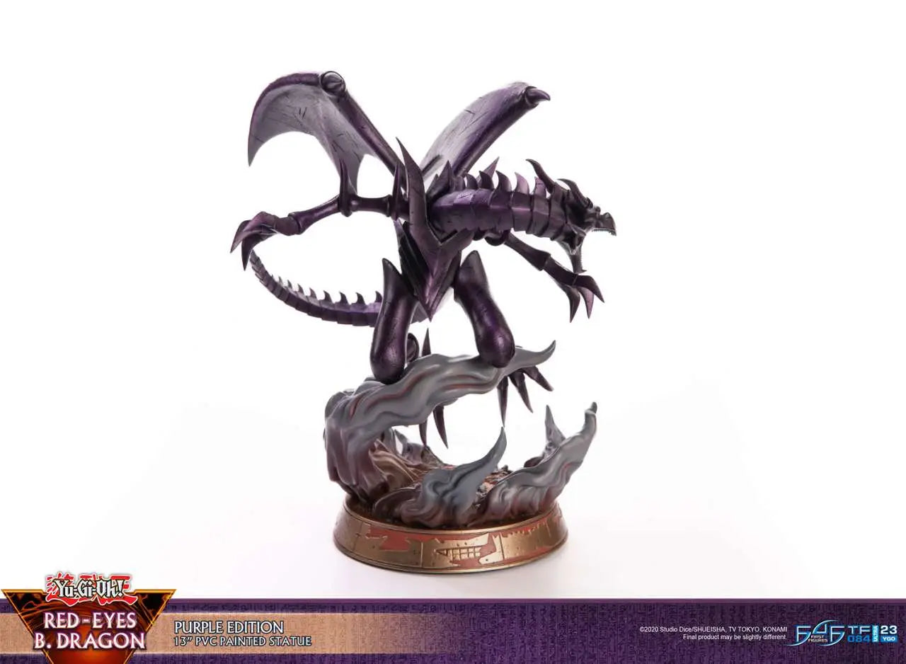 YU-GI-OH! RED-EYES B.DRAGON PURPLE EDITION