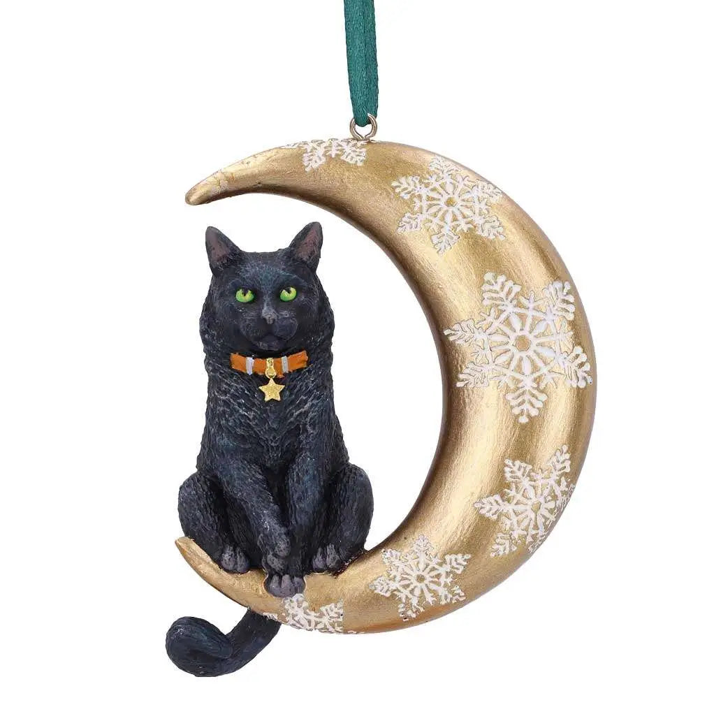CAT MOON HANGING ORNAMENT