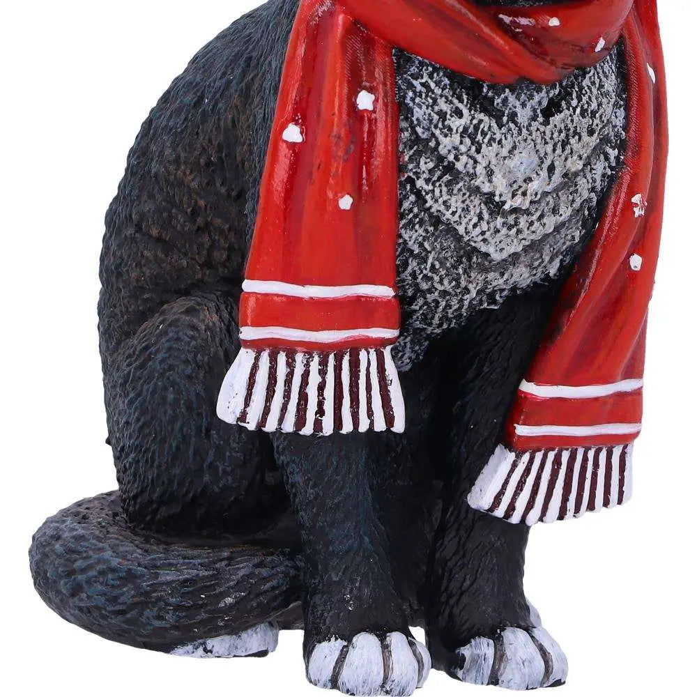 CAT CANDY CANE HANGING ORNAMENT