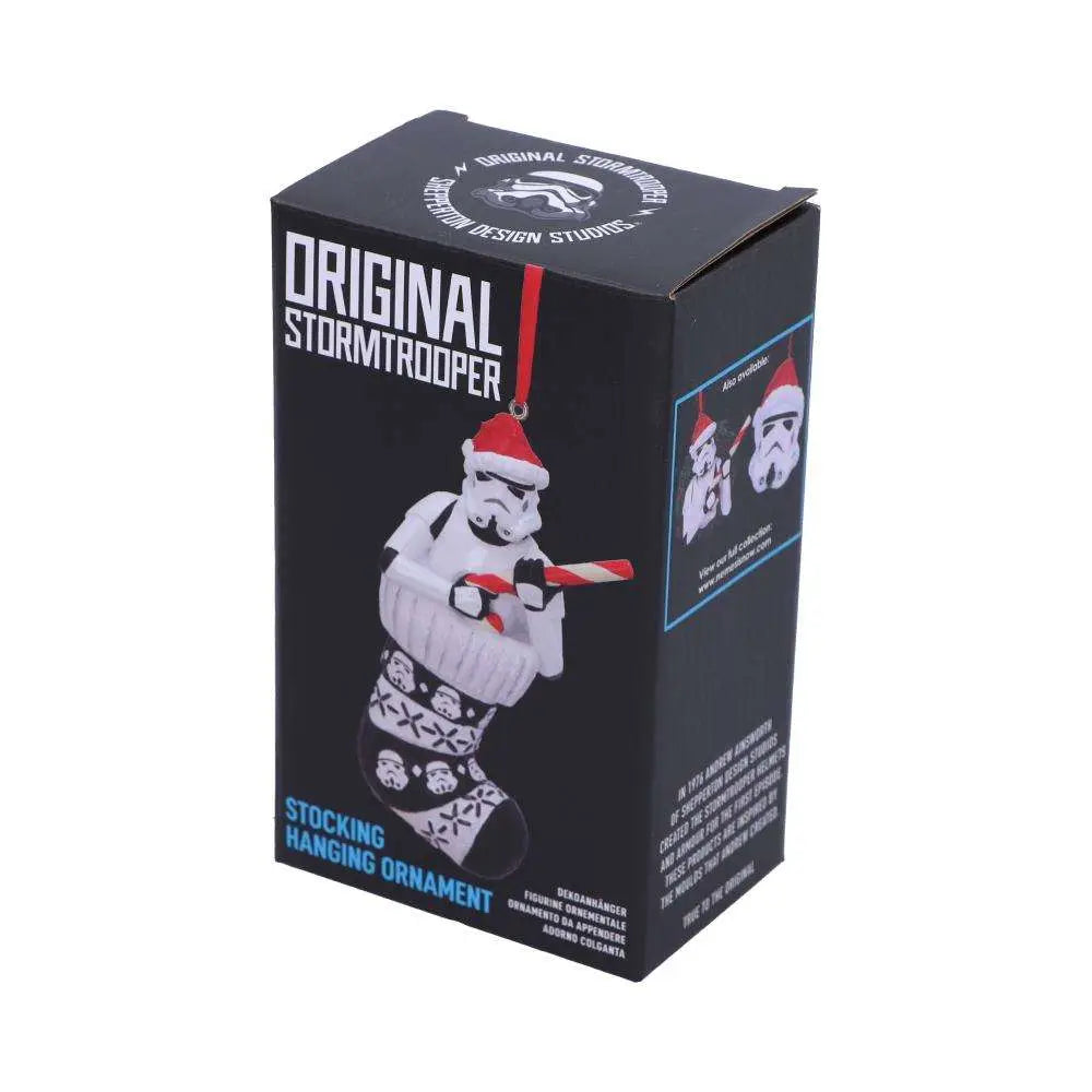 STORMTROOPER IN STOCKING HANGING ORNAMENT