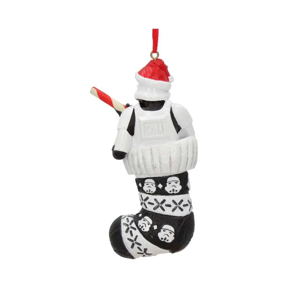 STORMTROOPER IN STOCKING HANGING ORNAMENT