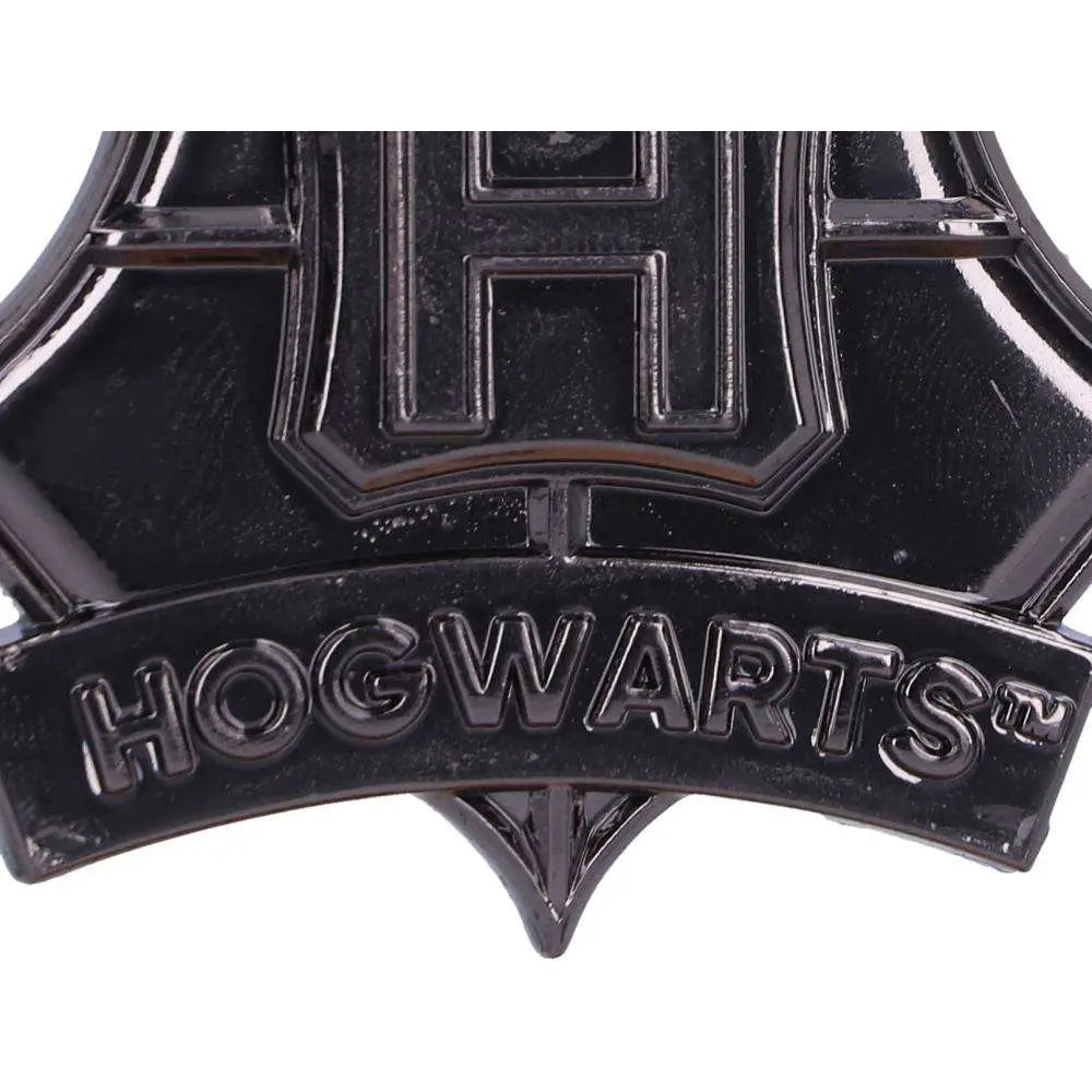 HARRY POTTER HOGWARTS CREST SILVER HANGING ORNAMENT