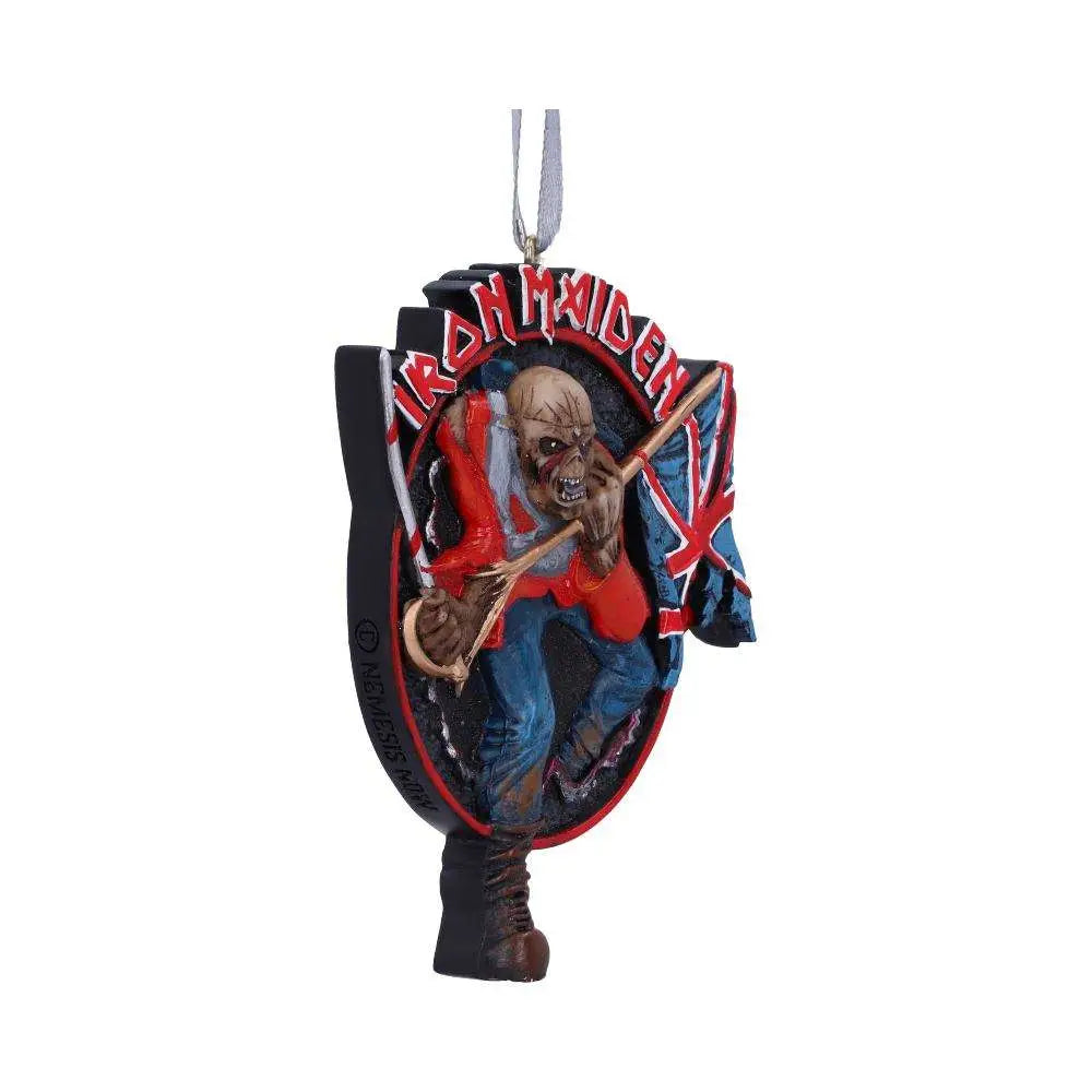 IRON MAIDEN THE TROOPER HANGING ORNAMENT
