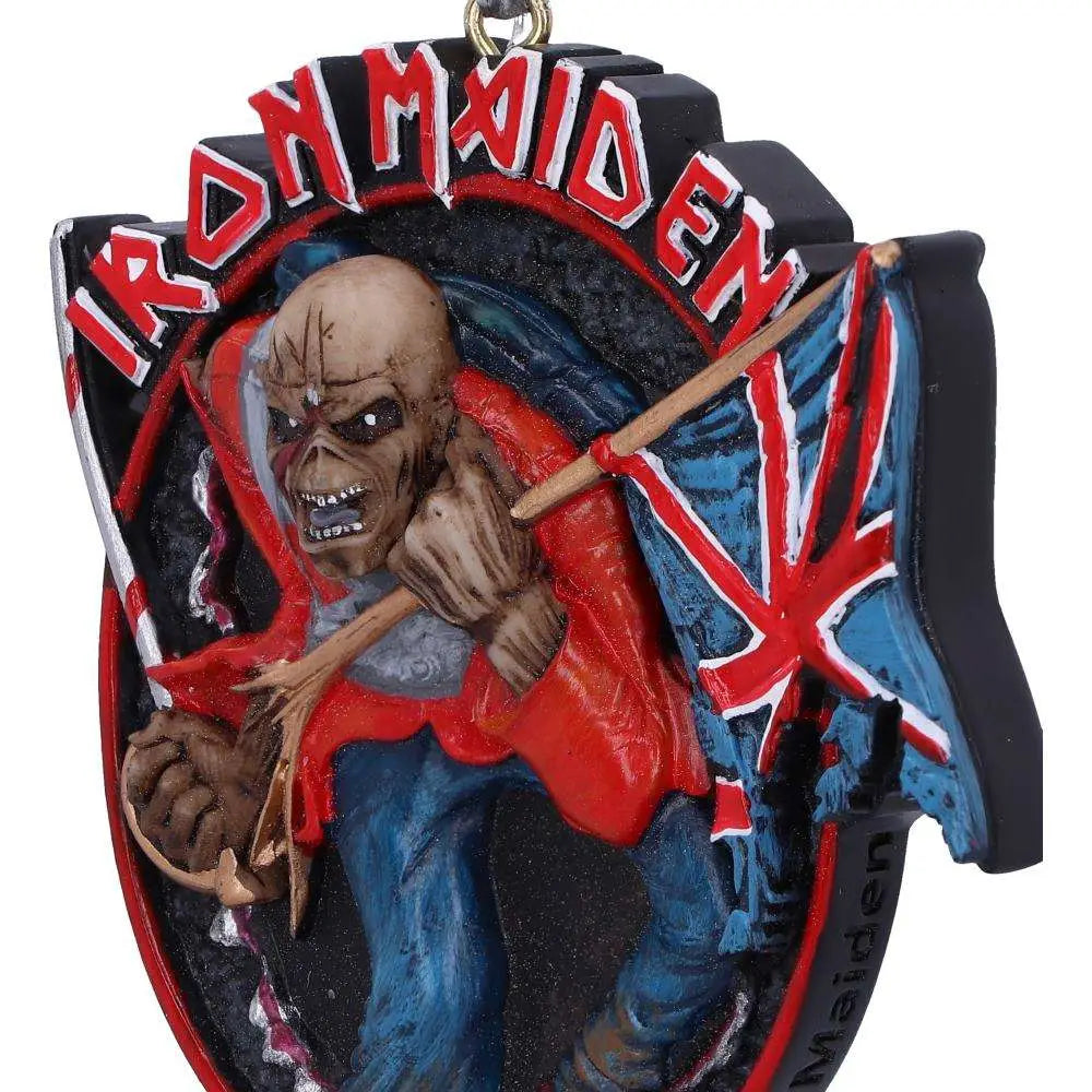 IRON MAIDEN THE TROOPER HANGING ORNAMENT