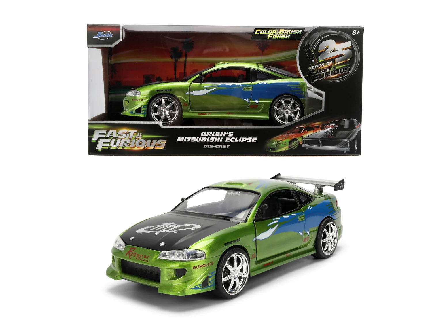 FAST & FURIOUS - Anniv. Mitsubishi - 1:24