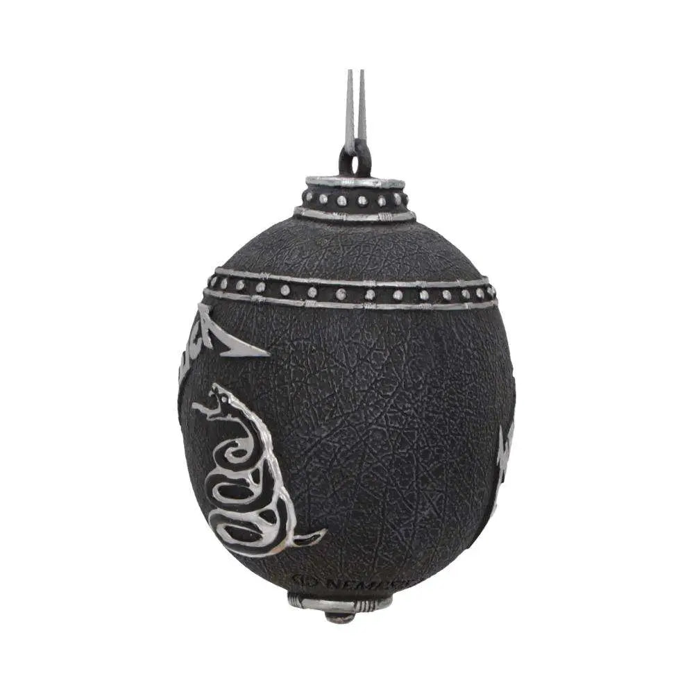 METALLICA BLACK ALBUM HANGING ORNAMENT