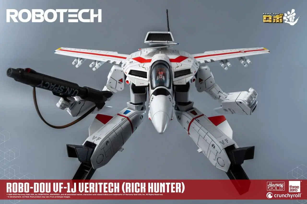 ROBOTECH ROBO-DOU VF-1J (VERITECH) RICK HUNTER FIGURE