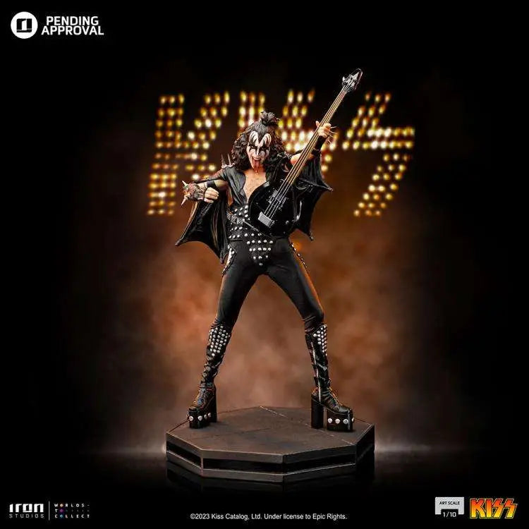 KISS GENE SIMMONS 1/10 STATUE