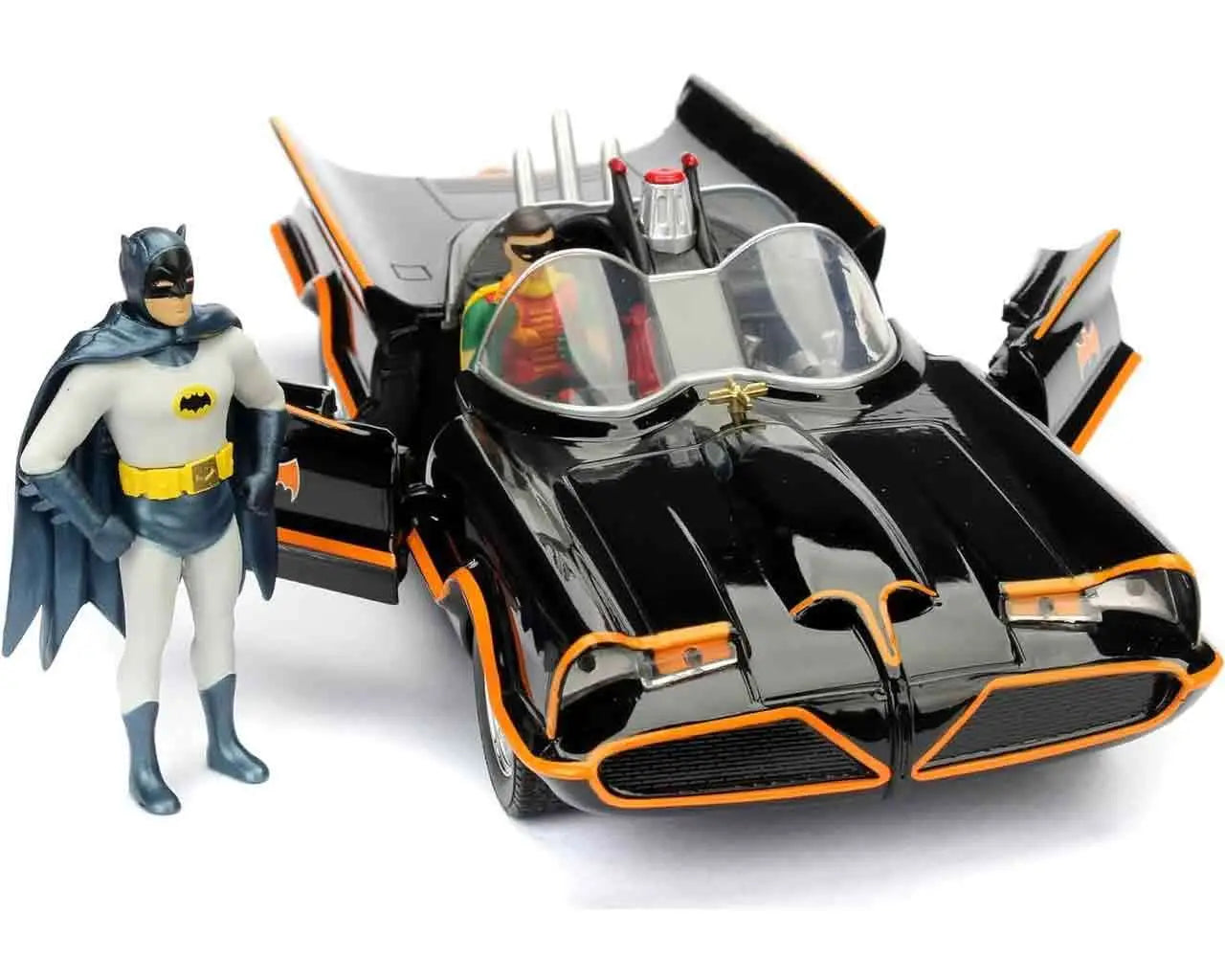 BATMAN 1966 BATMOBILE & BATMAN 1/24 DCM