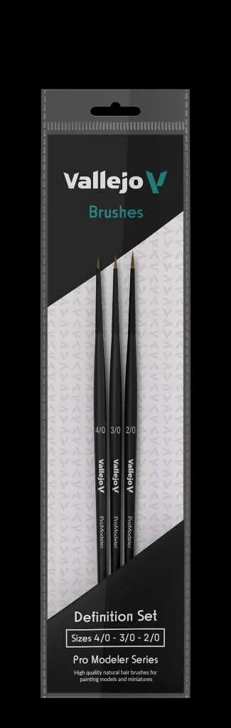 BRUSH PRO DEFINITION NATURAL SET B01990