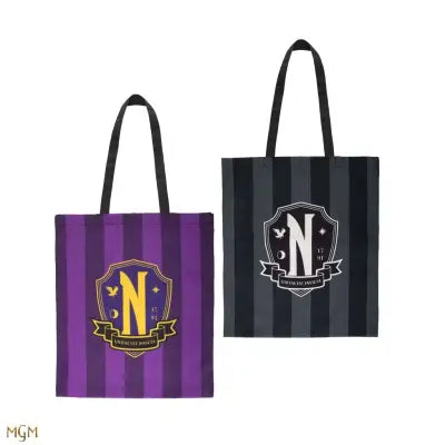 WEDNESDAY NEVERMORE ACADEMY TOTE BAG
