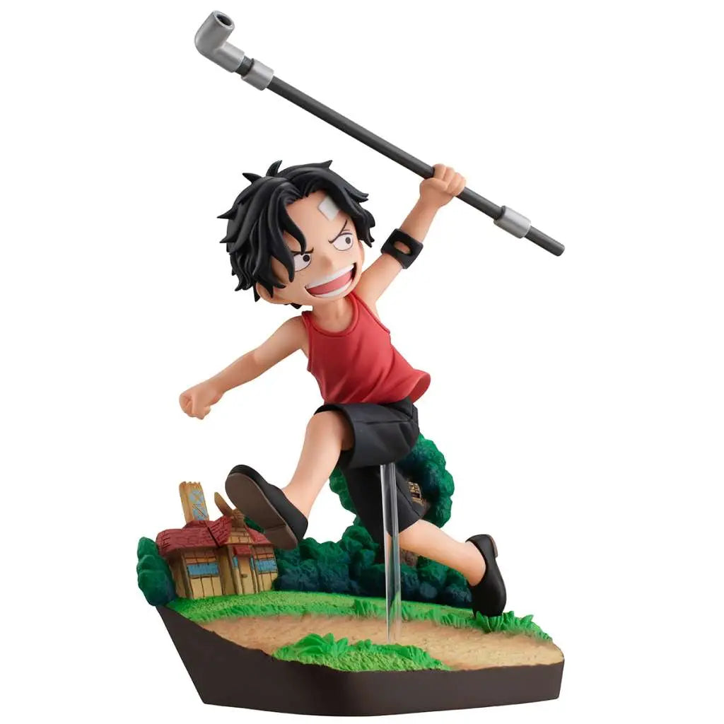 ONE PIECE GEM PORTGAS D. ACE RUN RUN RUN STATUE