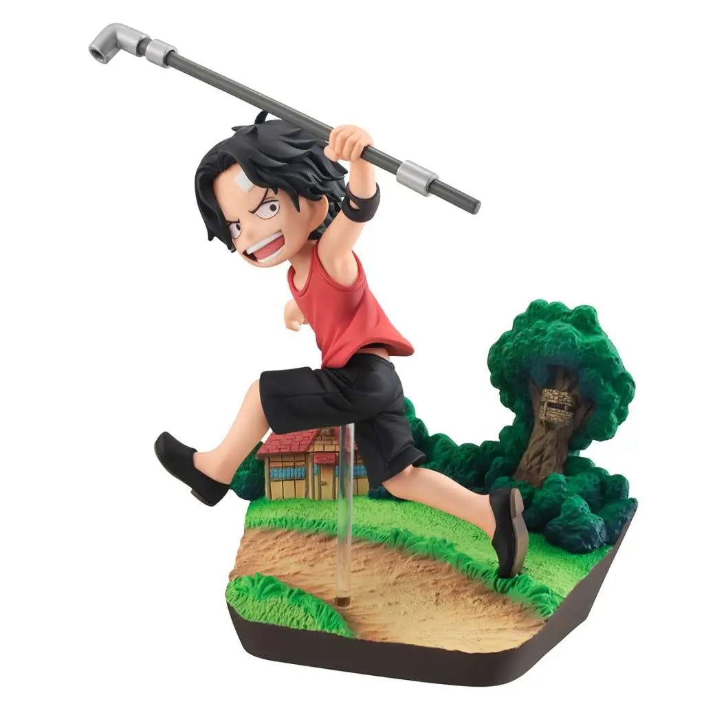 ONE PIECE GEM PORTGAS D. ACE RUN RUN RUN STATUE