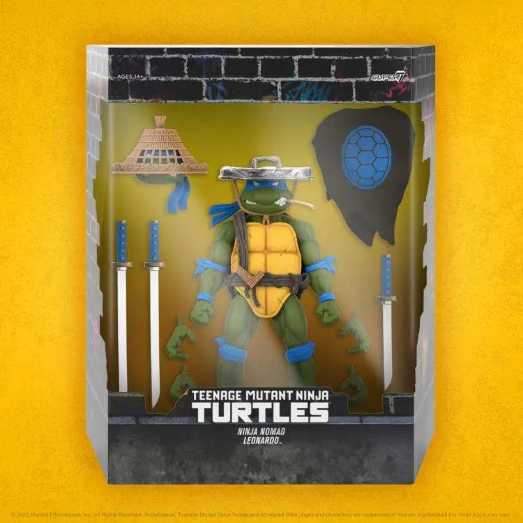 TMNT ULTIMATES! W11 NINJA NOMAD LEONARDO