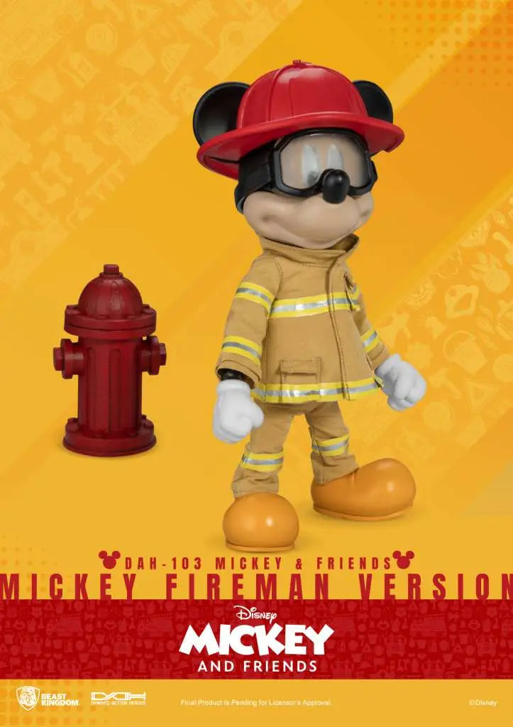 MICKEY AND FRIEND FIREMAN VERSION