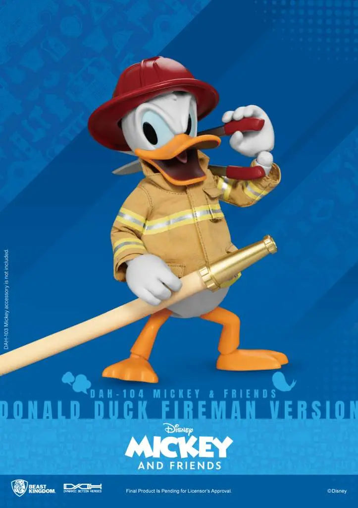 MICKEY & FRIENDS DONALD DUCK FIREMAN VERSION