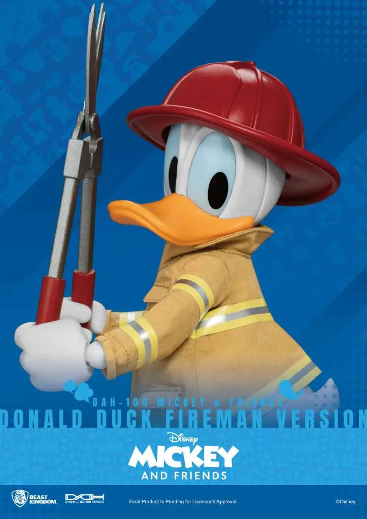 MICKEY & FRIENDS DONALD DUCK FIREMAN VERSION
