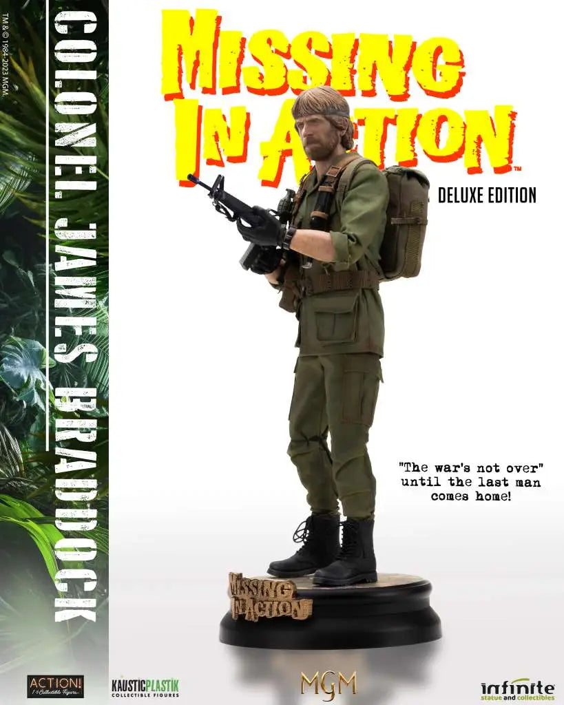 MISSING IN ACTION COLONEL JAMES BRADDOCK 1/6 ACTION FIGURE DELUXE EDITION