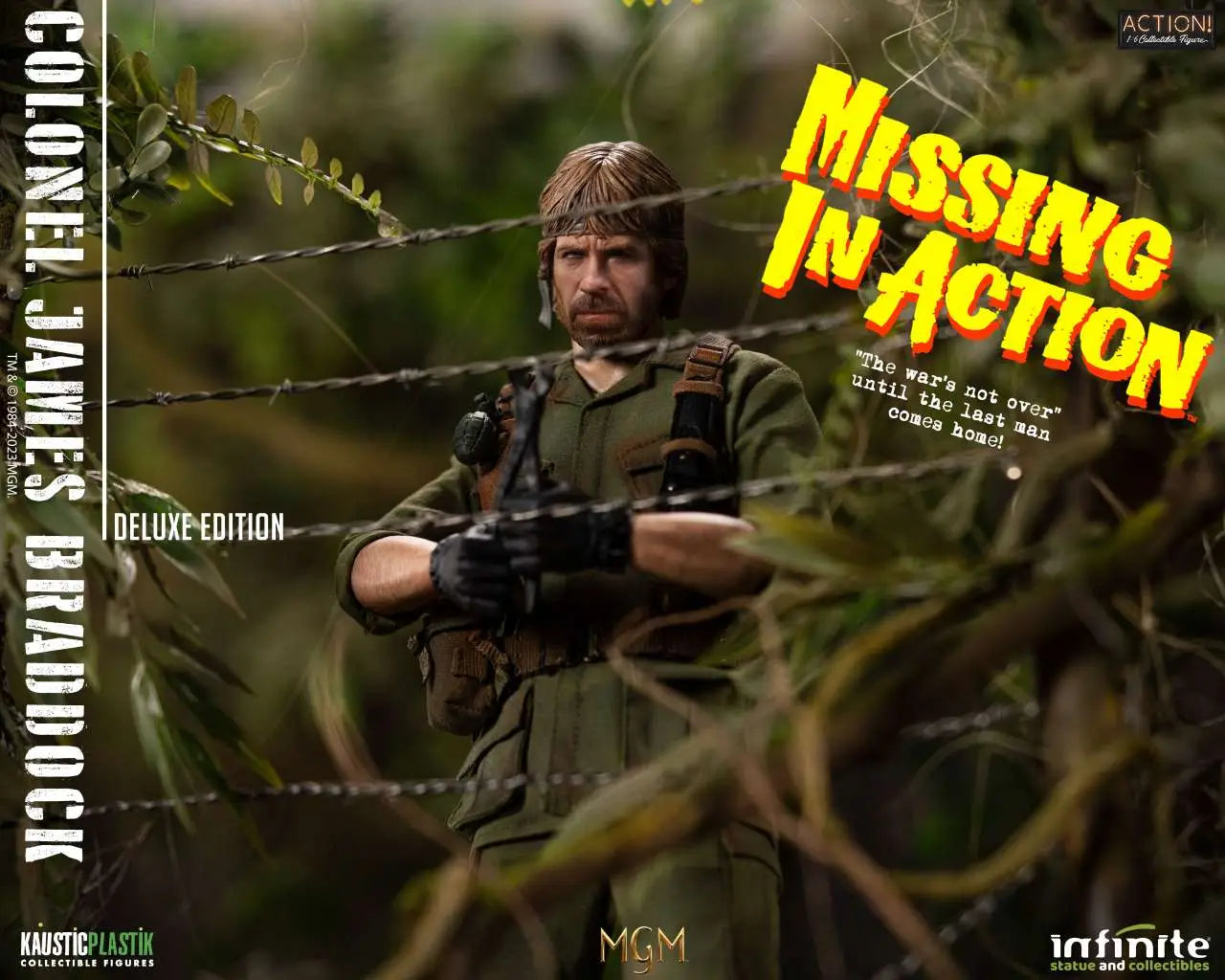 MISSING IN ACTION COLONEL JAMES BRADDOCK 1/6 ACTION FIGURE DELUXE EDITION