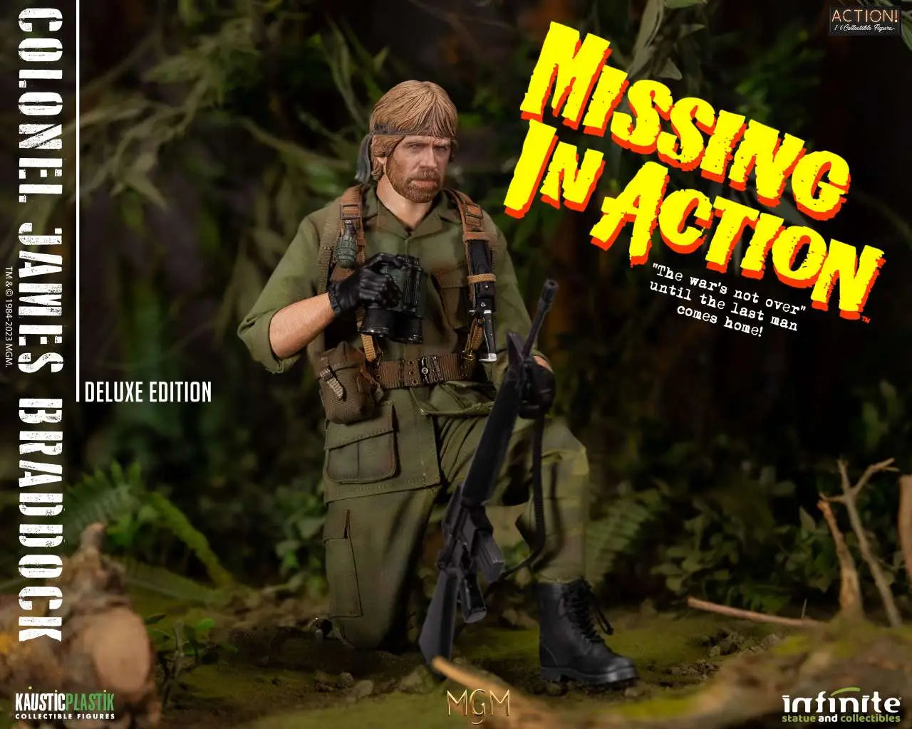 MISSING IN ACTION COLONEL JAMES BRADDOCK 1/6 ACTION FIGURE DELUXE EDITION