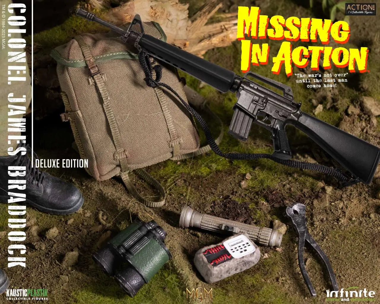MISSING IN ACTION COLONEL JAMES BRADDOCK 1/6 ACTION FIGURE DELUXE EDITION