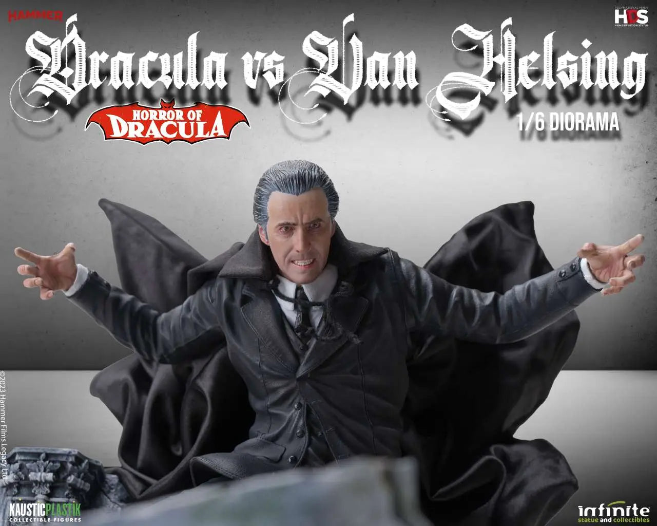 HORROR OF DRACULA - DRACULA VS VAN HELSING 1/6 DIORAMA