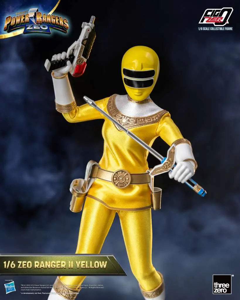 POWER RANGERS ZEO RANGER II YELLOW   1/6 FIGURE