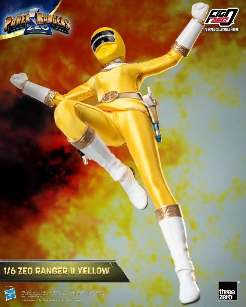 POWER RANGERS ZEO RANGER II YELLOW   1/6 FIGURE