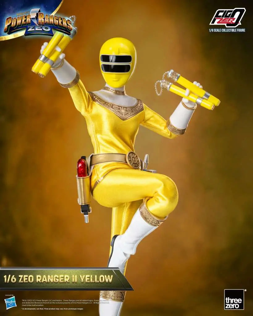 POWER RANGERS ZEO RANGER II YELLOW   1/6 FIGURE
