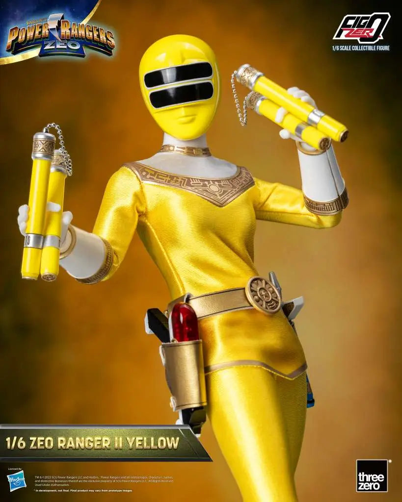 POWER RANGERS ZEO RANGER II YELLOW   1/6 FIGURE